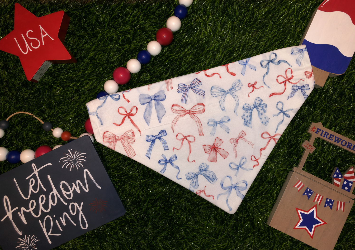 Red, White & Bows